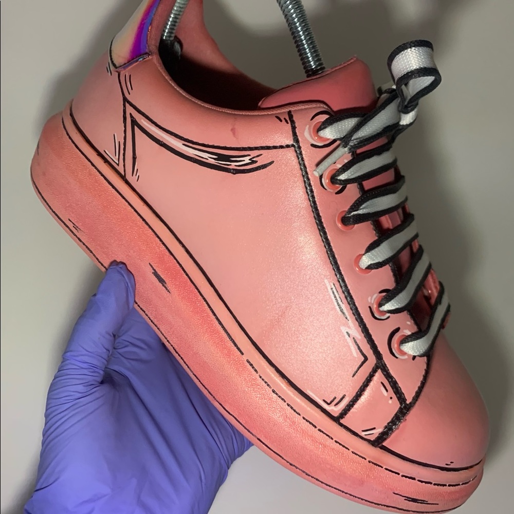 BubbleGum Cartoon Custom Sneaker